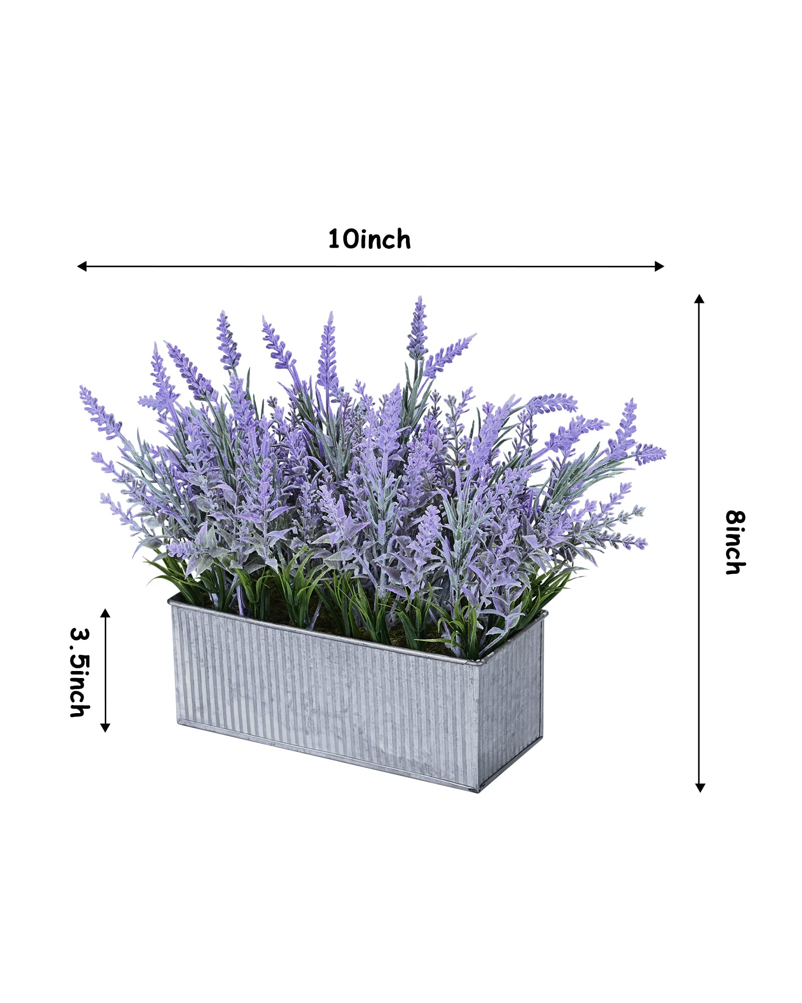 Amazon.com: Vlorart Artificial Lavender Decor, Fake Lavender Plant